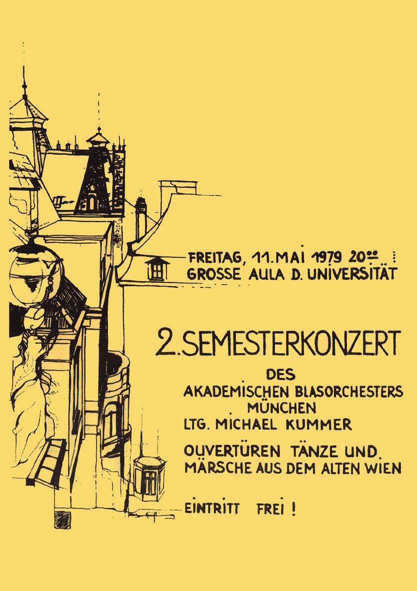 Semesterkonzert: Ouvertüren, Tänze und Märsche aus dem alten Wien 11.5.1979, München, Große Aula der Universität J. Strauß: Fledermaus-Ouvertüre, op. 362 W.