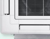 Die Kühlluft lässt sich über die vier verstellbaren Ausblasöffnungen auch in großen Räumen optimal verteilen.