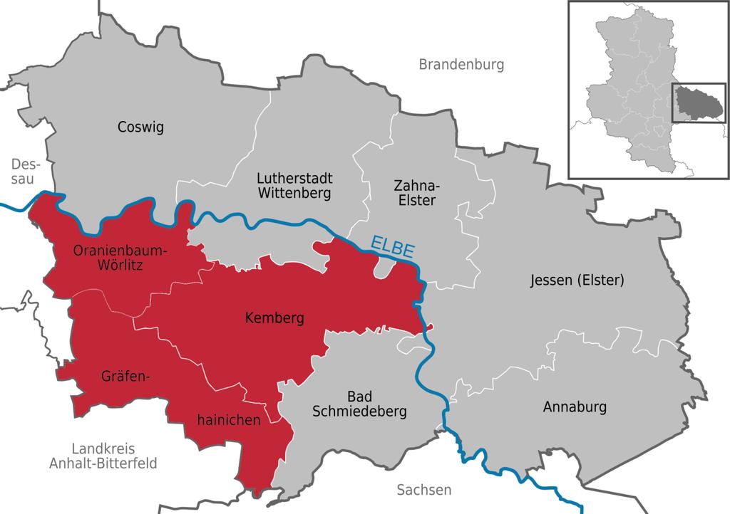 2 Untersuchungsgebiet 2 Untersuchungsgebiet Das Untersuchungsgebiet liegt im Land Sachsen-Anhalt im Landkreis Wittenberg, rund 10 km östlich der kreisfreien Stadt Dessau-Roßlau.