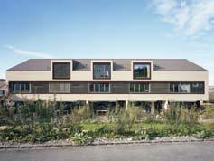Bonstetten 5-Familienreihenhaus, Holzbau, Minergie Projektierung und Ausführung; 2003-2005 Bauherrschaft: Baugruppe