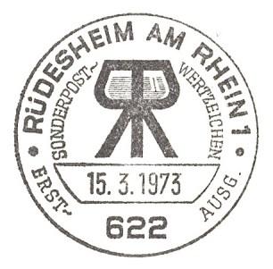 Briefmarkenausgabe Rüdesheim (Mi.