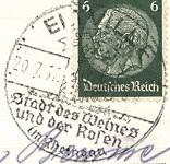 1-Kreis-Stempel: ELTVILLE / Am Rhein / Stadt des