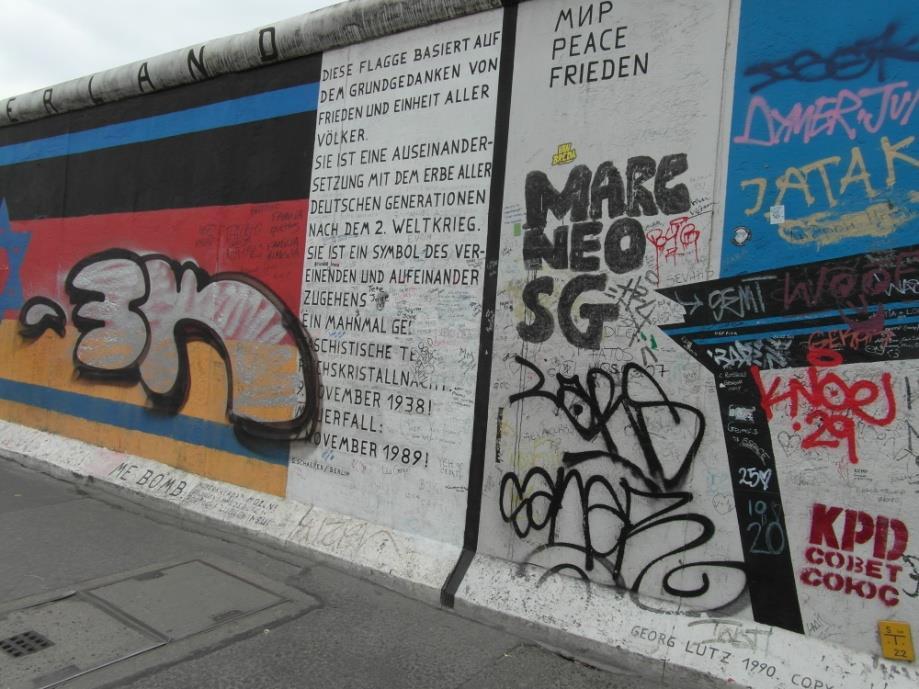 East- Side Gallery Donnerstag, 06.04.2017/jeudi, 06/04/2017: 10.