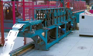 punching process Rollformer für Siding-Paneele Rollformer