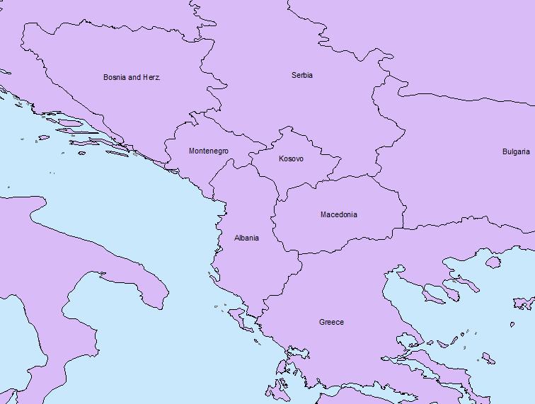 3.2.3 Serbien-Montenegro Die Spaltung von Serbien Montenegro und die damit verbundene Unabhängigkeit von Montenegro fand am 3. Juni 2006 statt.