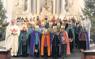 Segen bringen - Segen sein in Borgentreich Am 3. Januar 2016, trugen 30 Sternsinger den Segen Gottes zu den Häusern und Wohnungen der Orgelstadt Borgentreich.