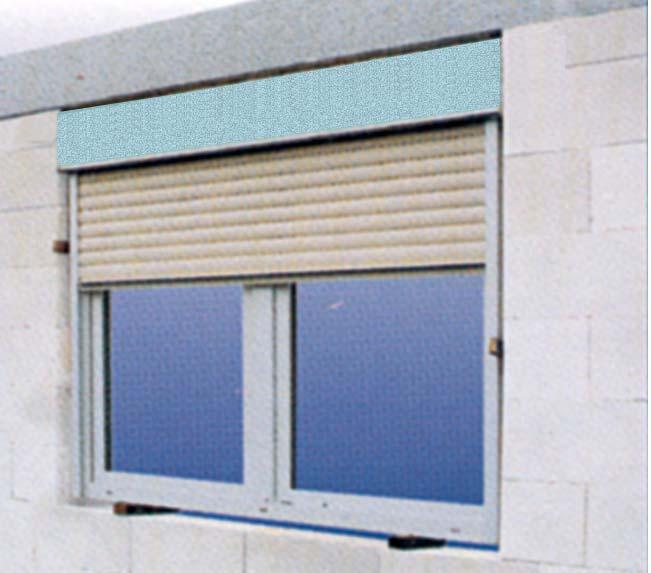 Selbstverständlich können Teilungen im Roll ladenkasten für Tür/Fensterkombinationen oder sonstige Besonderheiten berücksichtigt werden.