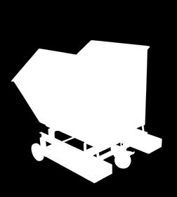 2031 Universal- Container Der vielseitige Container mit den konischen, Profil verstärkten Stahlwänden kann sowohl über seine Standfüße mit dem Stapler angefahren