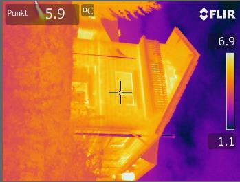 Thermografie Gebäudethermografie Wärmebrücken Wärmeverluste