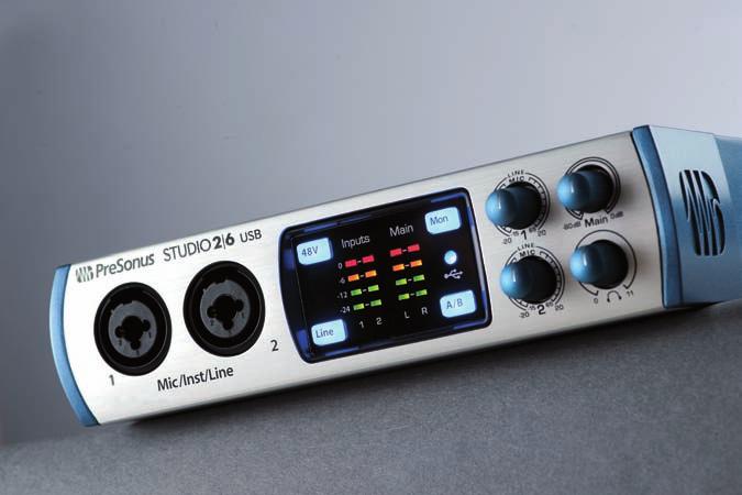 WWW.VIDEOAKTIV.DE INHALT PRODUKTE IM HEFT Ein USB-Audiointerface macht jeden Schnittrechner fit für besseren Ton 78 Standfest, gut und günstig?