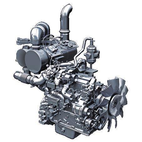 SCR KCCV Komatsu-Motor gemäß EU Stufe IV Der neue Komatsu-Motor gemäß EU Stufe IV ist produktiv, zuverlässig und effizient.