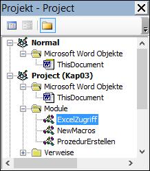 In der VBA-Entwicklungsumgebung werden die VBA-Programme codiert, getestet und verwaltet.