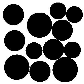 Dilatation in Binärbildern Regel bei Binärbildern: Ein Zentrumspixel im Ergebnisbild wird dann gesetzt, wenn das im Ausgangsbild