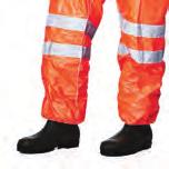 dunkle und gefährliche Arbeitsumgebungen sowie für schlechte Witterungsbedingungen Merkmale Anzug mit Kragen, verfügbar in fluoreszierendem Orange mit silbergrauen reflektierenden Streifen für
