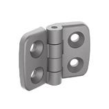 pivot schwenken Hinges Scharniere Die-cast Aluminum Hinges Aluminiumdruckgussscharniere F DIE-CAST ALUMINUM COMBI HINGE 20 ALUDRUCKGUSS-KOMBISCHARNIER 20 Model Non-detachable Ausführung nicht