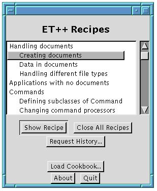Beispiele für Framework Cookbooks Java-Tutorial Smalltalk Cookbooks (VisualAge)