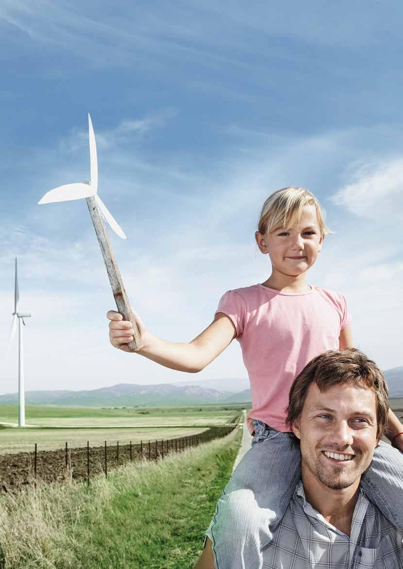 23 Wir gewinnen Energie aus der Natur. Damit sie so bleibt, wie sie ist.