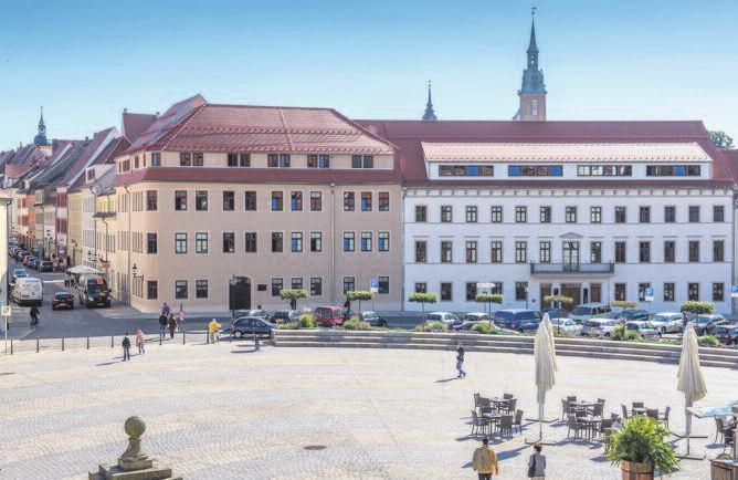 Den ersten Teil des sanierten Schlossplatzquartiers übergab der Sächsische Finanzminister Prof. Dr. Georg Unland am 9.