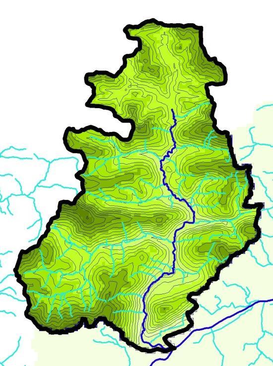 Hydrologische Modelle HQsim unvergletscherte Einzugsgebiete
