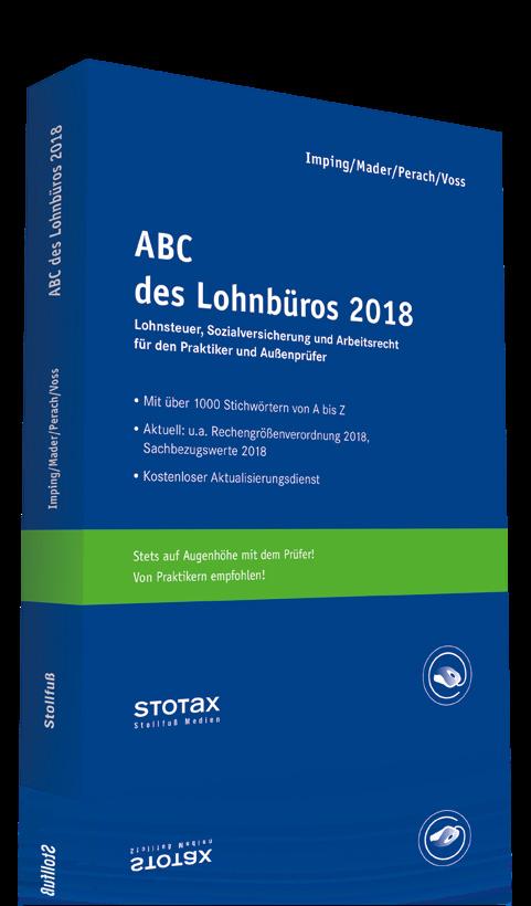 Umfassend informiert mit dem ABC des Lohnbüros 2018 ABC-Form mit über 1.