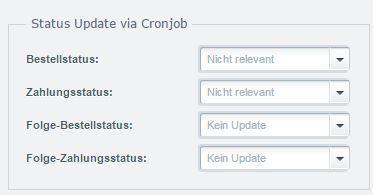 Der neu hinzugefügte Status steht Ihnen dann sofort in der oberen Dropdownbox als Initialstatus zur Verfügung.