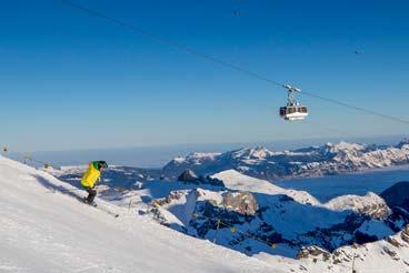 SKIGEBIETE SKI AREAS MÜRREN SCHILTHORN www.schilthorn.ch Mit seiner Höhenlage von bis zu 3000 m verfügen wir über das höchstgelegene Wintersportgebiet im Berner Oberland.