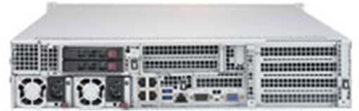Dieser Server unterstützt 24x NVMe SSDs unter Verwendung von insgesamt 32 PCI-E 3.0 Lanes von 2 CPUs.