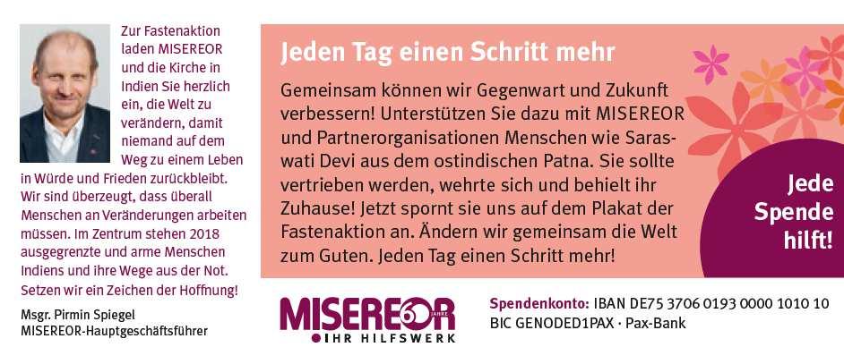 Freitag, 16. März LE 17:00 Uhr Kreuzwegandacht GÜ 18:30 Uhr Kreuzwegandacht GÜ 19:00 Uhr Hl. Messe f. + Mann und Vater Stephan Lang Nkt. 19:00 Uhr Neumarkt: Ökumenischer Jugend-Kreuzweg Samstag, 17.