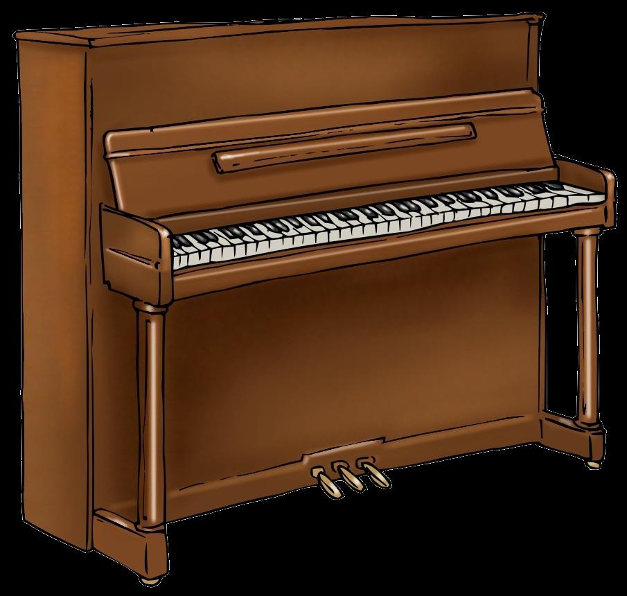 5 Das Klavier Das Klavier ist ein Instrument mit Tasten.
