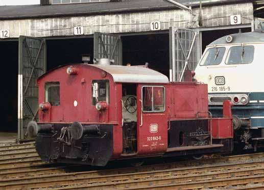 Im leichten Rangierdienst e `!PW1\ 22308 Diesellokomotive Baureihe 323 Vorbild: Diesellokomotive Baureihe 323 (Köf II) der Deutschen Bundesbahn (DB).