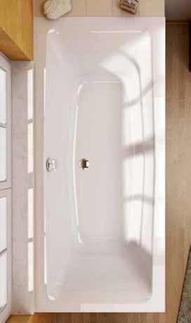 Pro WC-Drücker weiß, Marke Geberit oder gleichwertig 1 Kalt- und Warmwasseranschluss