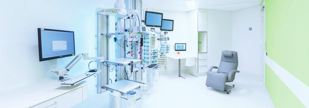 PRODUKTE & LEISTUNGEN Als Spezialist für medizintechnische Halterungen produziert die CIM med GmbH Trägersysteme mit höchsten Qualitätsansprüchen für Geräte im Gesundheitsbereich.