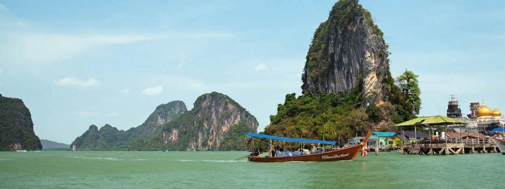 Freuen Sie sich außerdem auf Aufenthalte in Kuala Lumpur, Bangkok und Ho-Chi-Minh-Stadt. Die Metropolen bieten Ihnen abwechslungsreiche Sehenswürdigkeiten und ein kulturelles Programm.