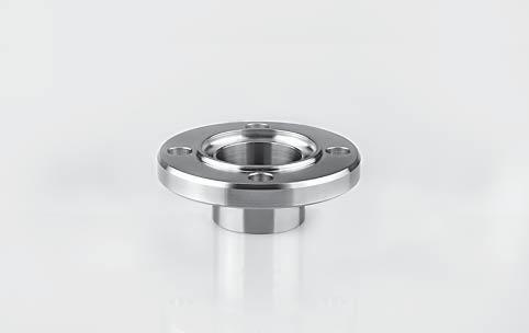 hygienic flange with groove 2.4.