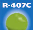 PAC+/PAC+R LUFT/WASSER-WÄRME-PUMPEN Guter Wirkungsgrad und hohe Wassertemperatur durch die Verwendung des umweltfreundlichen Kältemittels R-407C.
