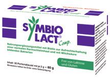 DARMFLORA SYMBIOLACT COMP. Nahrungsergänzungsmittel zum Einnehmen SymbioLact Comp. enthält vier unterschiedliche Stämme Milchsäurebakterien. Das in SymbioLact Comp.