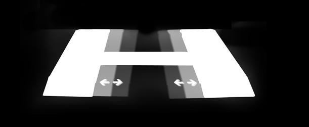 Las rampas de subida pueden bloquearse rápidamente en posición horizontal y utilizarse como extensiones Altura minima del
