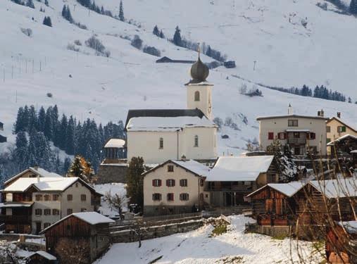 Januar 2014 wird am Neujahrstag auf der Plazza Cumin in Ilanz