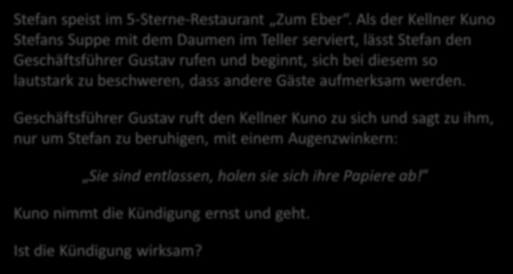 Zum Eber Stefan speist im 5-Sterne-Restaurant Zum Eber.