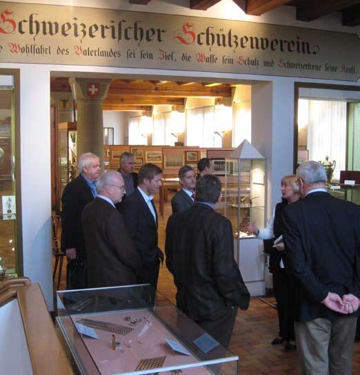 Informationen vom Eidgenössischen Schützenfest 2010 Aarau zum 4. im Schützenmuseum Bern Vorbereitungen für die Präsentation der Sonderausstellung im Vorfeld des Eidg.