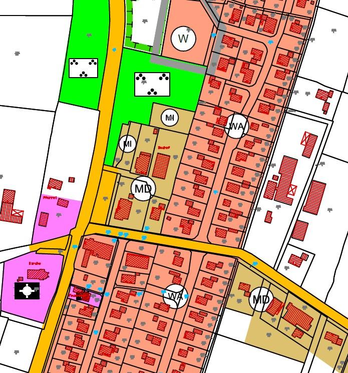 Das Plangebiet befindet sich in der Ortsmitte der Ortslage Oldenbrok, nördlich der Rathausstraße und östlich der B 211. Die genaue Abgrenzung und Lage geht aus der Planzeichnung hervor.