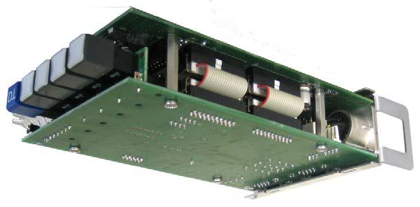 module The rear panel includes the following connectors: LTC reader and generator RS485/422/232 interface, Time Code or inserter data, Ancillary Data 4 GPIOs for status signals, etc.
