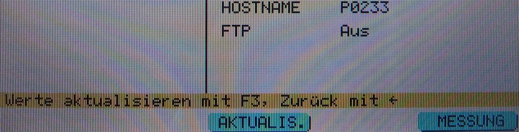 MAC-Adresse 00-30-11-03-BA-31 Fixe und einmalige Hardware-Adresse des HMS-Ethernet-Moduls IP-Adresse 192.168.13.023 Aktuelle IP-Adresse Port 8001 Verwendete Portnummer Subnet-Maske 255.