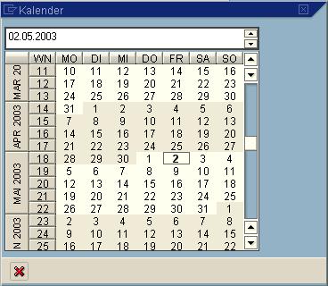 Terminierung mit Parametergültigkeit > Die Änderungen erfolgen mit SAP Änderungsnummer. Diese Änderungsnummer ist Träger der Gültigkeiten.