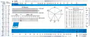 86 mm Winkelmesser Goniometer Goniometer aus Kunststoff Länge: 213 mm, Breite: 45 mm made of plastic length: 213 mm, width: 45 mm REF 12.20400.