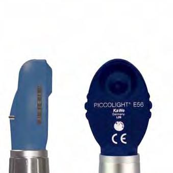 OPHTHALMOSKOPE OPHTHALMOSCOPES 1 KaWe PICCOLIGHT DETAILANSICHT DETAILED VIEW E56 33 1 2 KaWe EUROLIGHT KaWe PICCOLIGHT 3 4 1