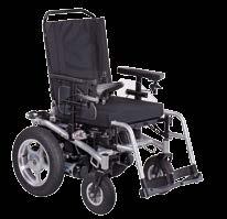 Rollstühle 19 Max. Zuladung 150 kg Bonito Elektrischer Rollstuhl Der Bonito ist ein Indoor-/Outdoorfahrer, der durch Robustheit im Alltagseinsatz überzeugt.