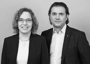 Vorsitzende der Geschäftsleitung Gertrud Schmucki und VR-Präsident Ulrich Weber 4 Unsere Clientis Bank: nah, persönlich und kompetent Die regionale Verankerung ist einer unserer Trümpfe.