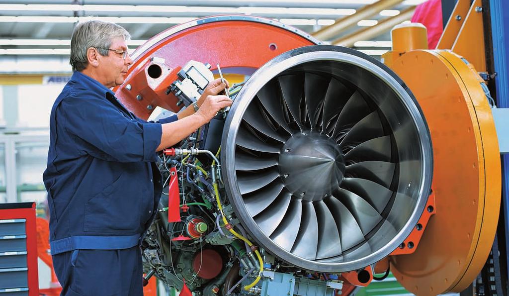 Militärische Power Die MTU Aero Engines ist einer der weltweit führenden Systempartner für militärische Flugantriebe.