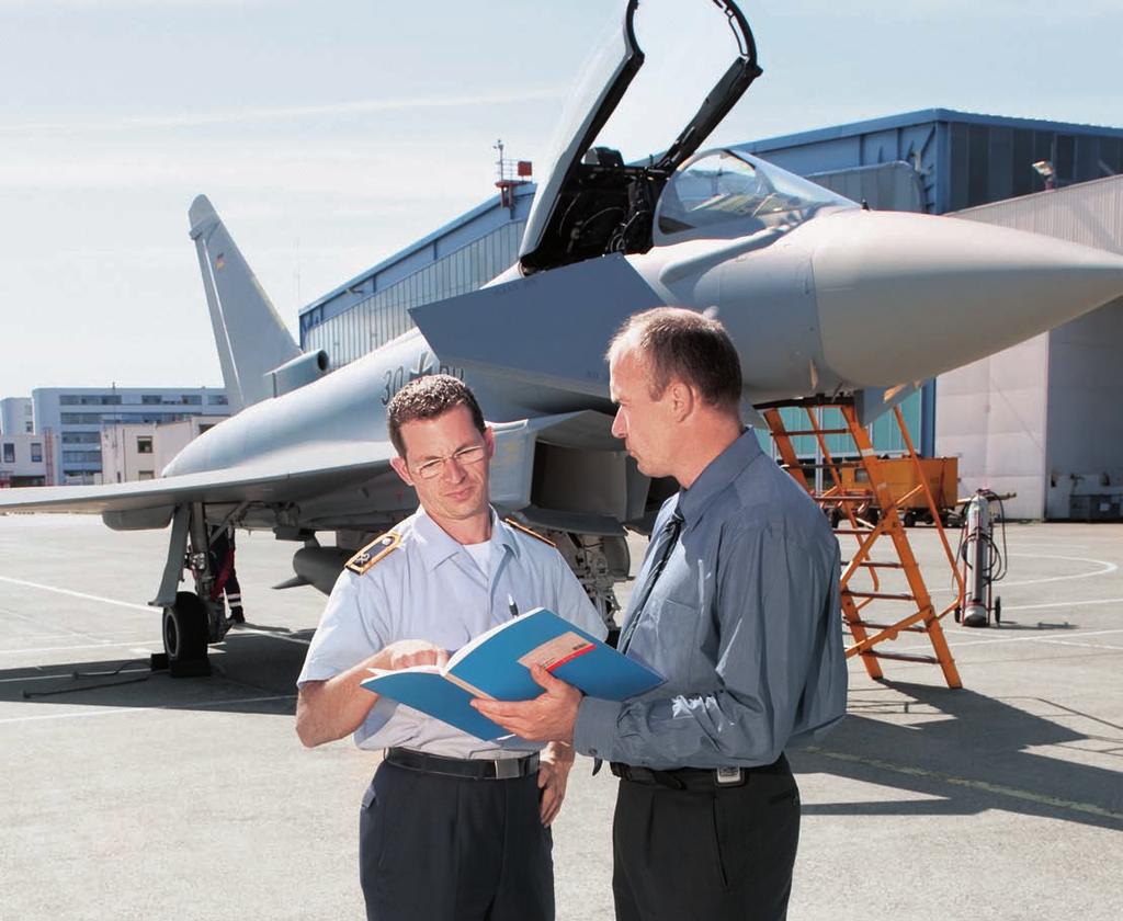 Service auf den Punkt MTU Military Services ist das Dienstleistungsangebot der MTU Aero Engines für den militärischen Kunden.